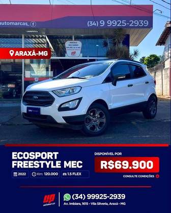 FORD ECOSPORT 1.5 TI-VCT FLEX FREESTYLE MANUAL FORD ECOSPORT 1.5 TI-VCT FLEX FREESTYLE MANUAL